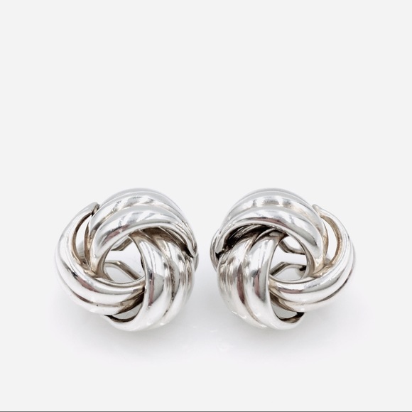 Tiffany & Co. Vintage Love Knot Earrings - Picture 3 of 8